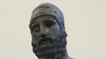 Detail, Riace Warrior B