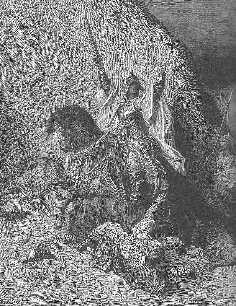 European Depiction of a Victorious Saladin