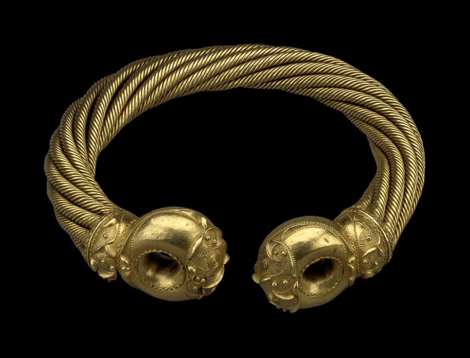 4 Strand Celtic Neck Torc - Hebridean Jewellery