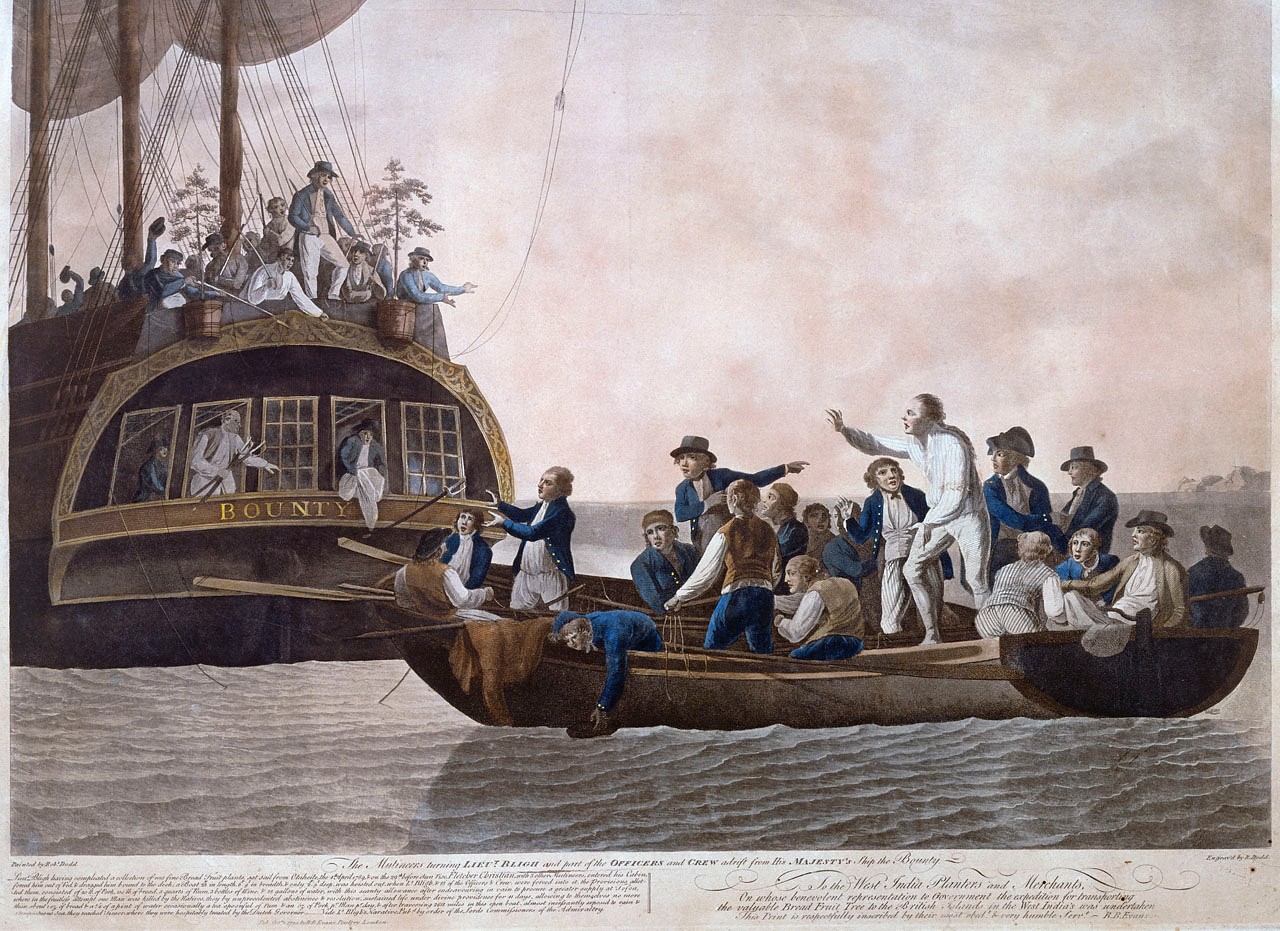 Mutiny on HMS Bounty - World History Encyclopedia