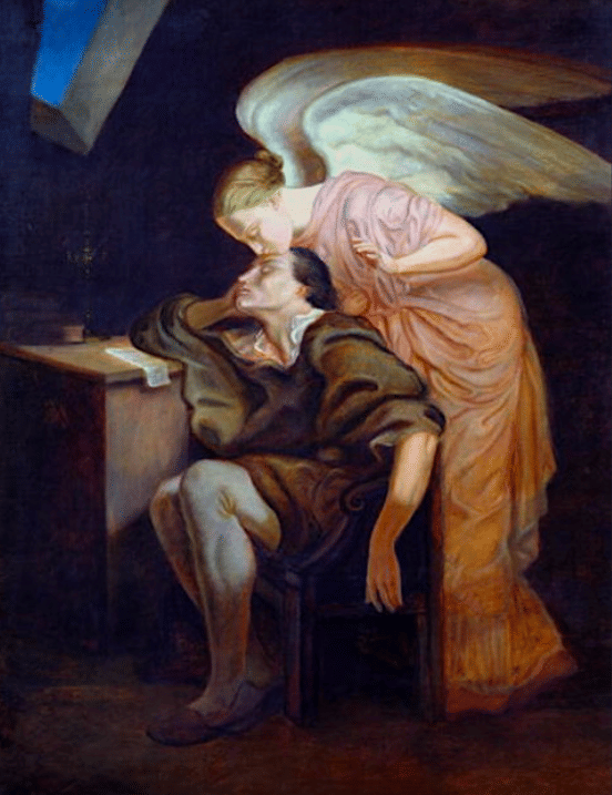 The Kiss of the Muse by Cézanne - World History Encyclopedia