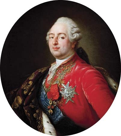 Portrait of Louis XVI of France (Illustration) - World History