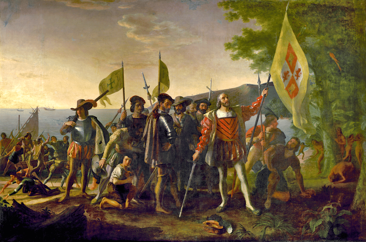 The Landing of Columbus by Vanderlyn - World History Encyclopedia