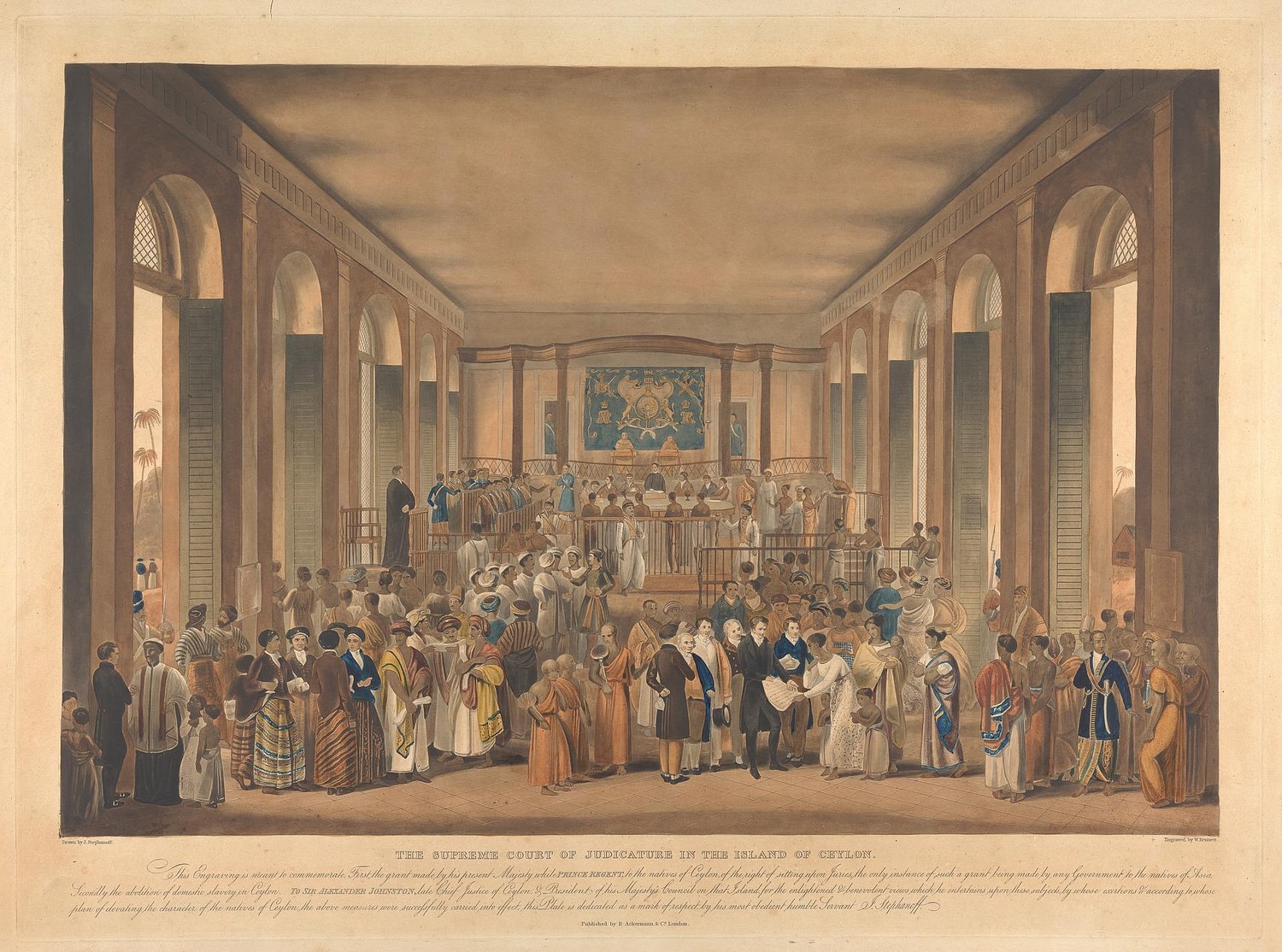 2025超人気 the on Judicature of Court Supreme The Island Ceylon of アート・デザイン・音楽