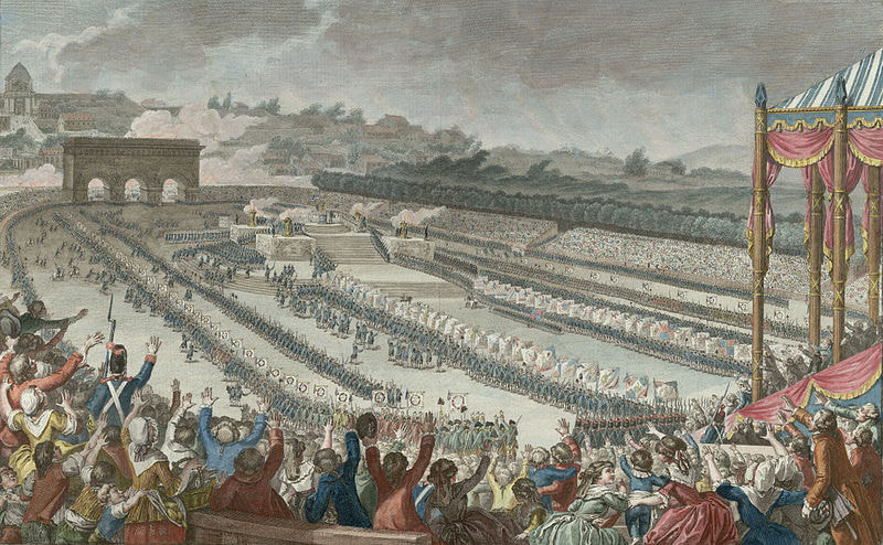 1st Federation / July 14, 1790 フランス革命 Festival of the Federation - World History Encyclopedia