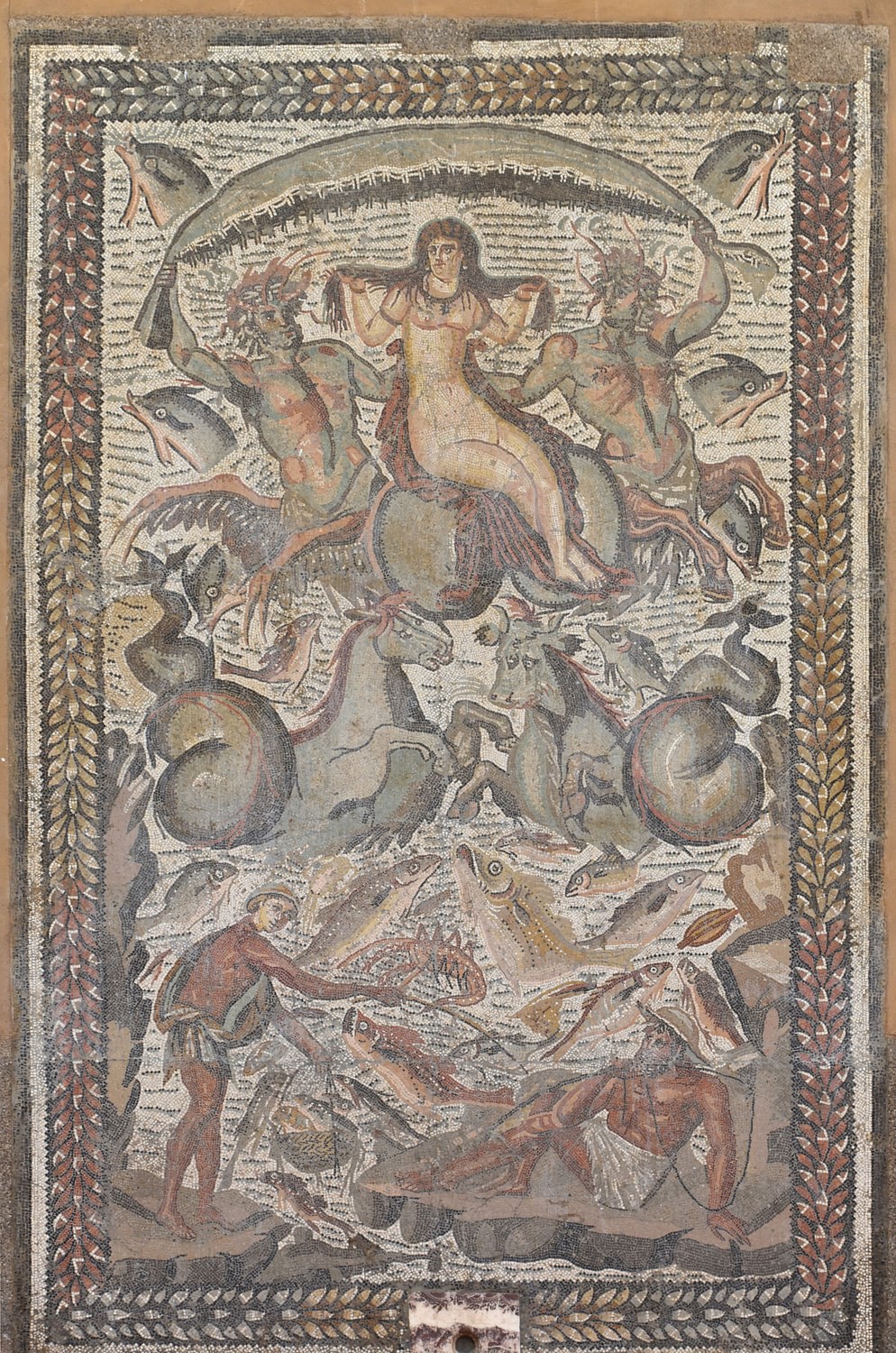 Triumph of Venus Mosaic - World History Encyclopedia