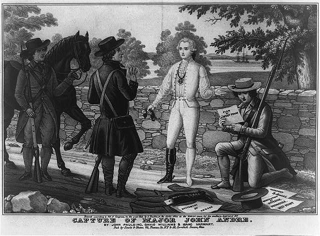 Capture of Major André - World History Encyclopedia