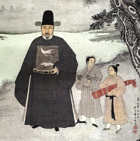 Ming Civil Servant Jiang Shunfu