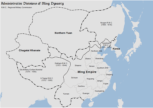 Ming Dynasty Empire, c. 1409 CE