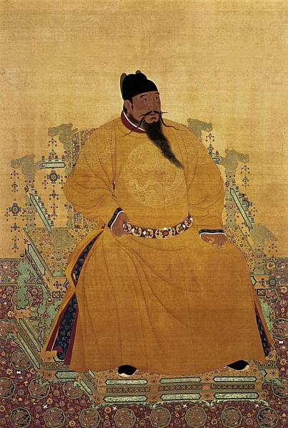 Yongle Emperor (by Unknown Artist, Public Domain)