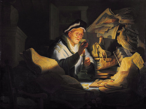 The Parable of the Rich Fool by Rembrandt