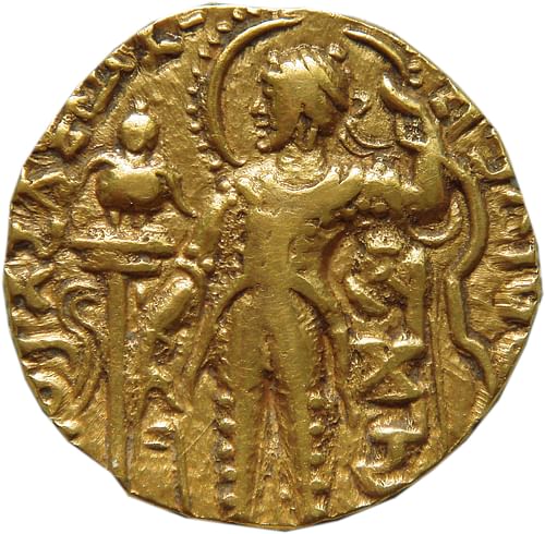 Samudragupta Coin: Standard Type (by PHGCOM, CC BY-SA)