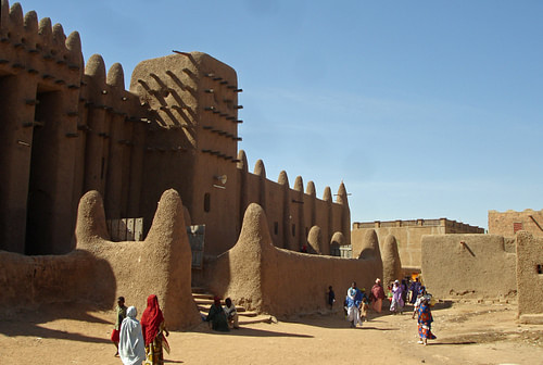 Great Mosque, Djenne, Mali (by Carsten ten Brink, CC BY-NC-ND)