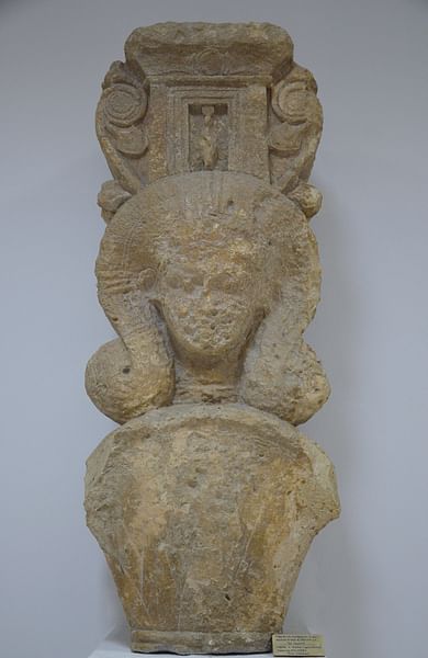 Cypriot Capital with the Image of Hathor