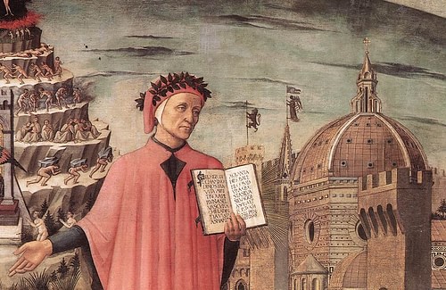 Dante, Florence Cathedral (by Vitosmo, CC BY-NC-SA)