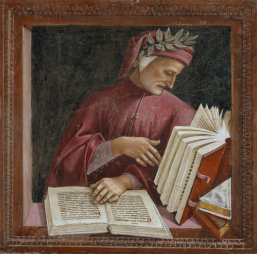 Dante Alighieri by Signorelli (by Georges Jansoone, CC BY-SA)