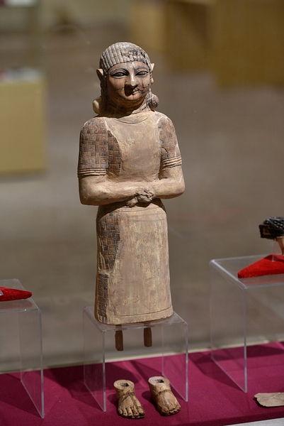Ivory Statue from Nimrud at the Iraq Museum