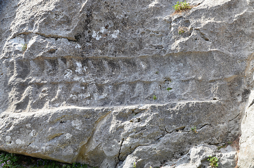 Rock Relief with Procession of Hittite Deities at Yazilikaya