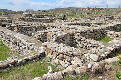 Overview of Alacahöyük Hittite Settlement