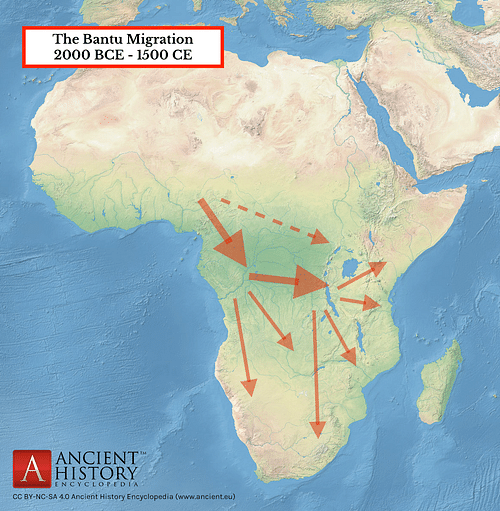 Bantu Migration - World History Encyclopedia Bantu Migration - World History Encyclopedia