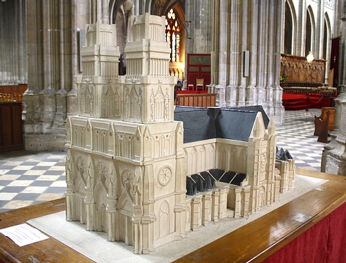 Model of Orleans Cathedral