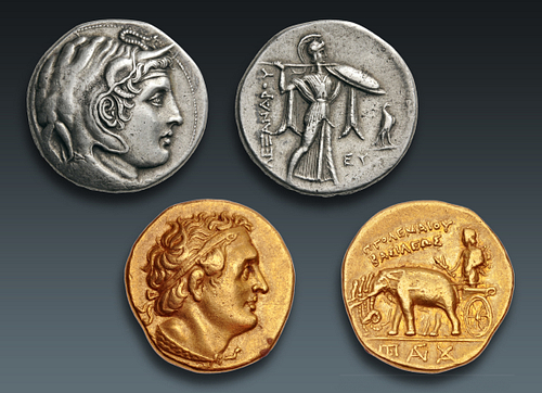 Elephant Symbolism on the Coins of Ptolemy I