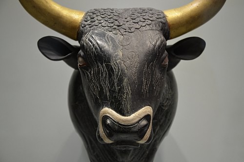 Bull’s Head Rhyton from Knossos