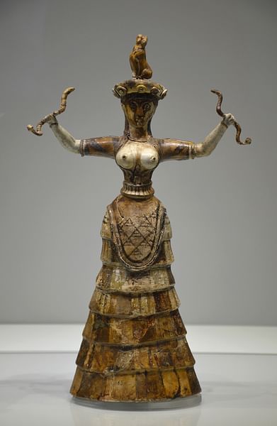 Minoan Snake Goddess Figurine