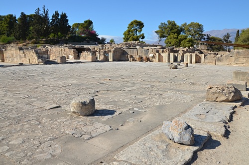 Central Courtyard, Phaistos, Crete