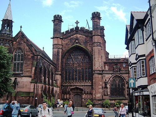 Chester Cathedral Exterior