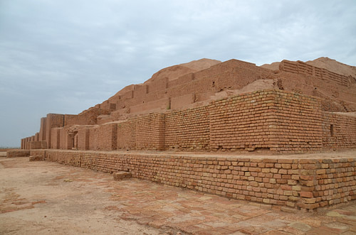 Chogha Zanbil Ziggurat [East Side], Iran