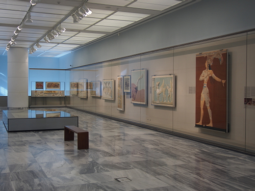 Rooms of Minoan Frescoes, Heraklion Archaeological Museum