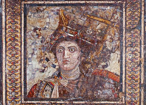 Mosaic Portrait of Berenice II (by Greco-Roman Museum, Alexandria, CC BY)