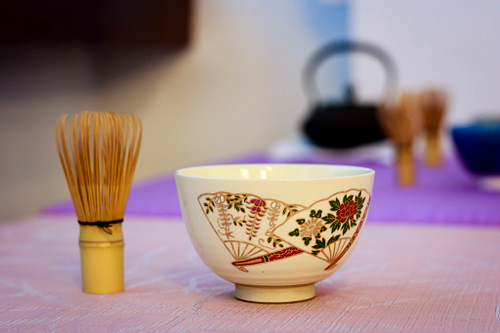 Japanese Whisk & Tea Bowl