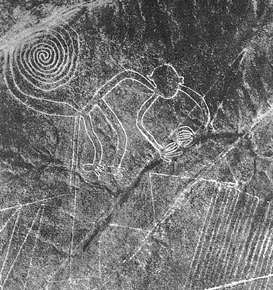 Nazca Line Monkey