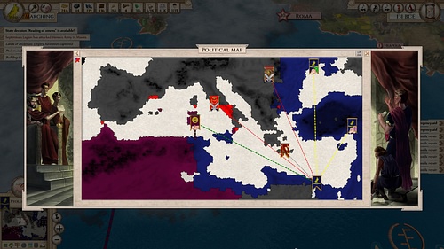 Political Map - Aggressors: Ancient Rome