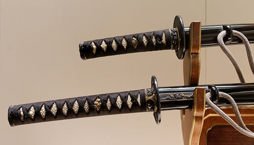 Samurai Sword Handles (by Marie-Lan Nguyen, CC BY)