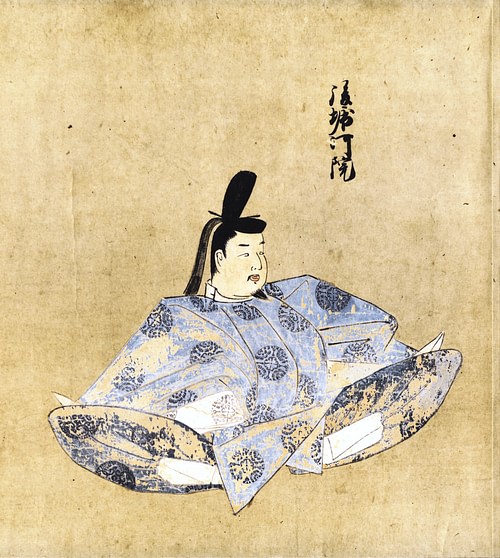 Emperor Go-Horikawa (by Fujiwara no Tamenobu, Public Domain)