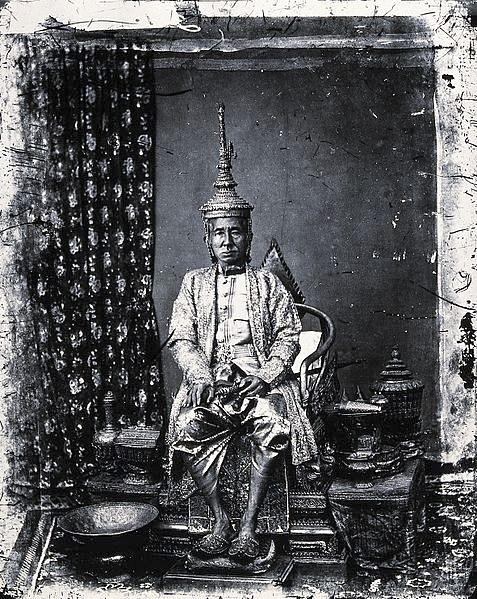 King Mongkut of Siam in State Robes