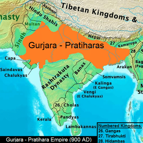 Pourav Rashtra Map Rashtrakuta Dynasty - World History Encyclopedia