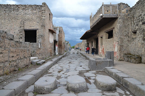 The Streets of Pompeii