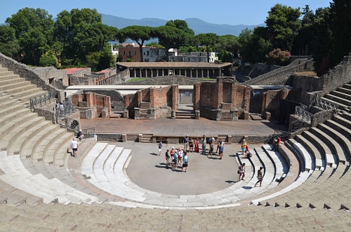 The Large Theatre of Pompeii