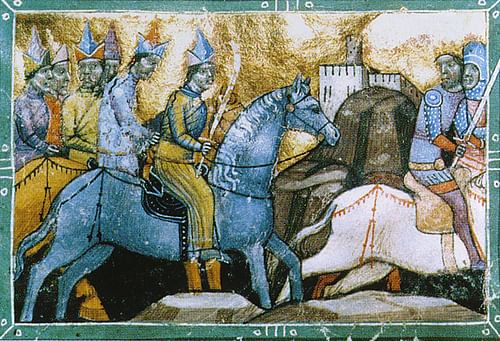 The Mongols Pursue King Bela IV