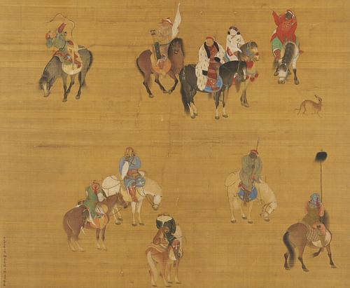 Kublai Khan on a Hunting Expedition