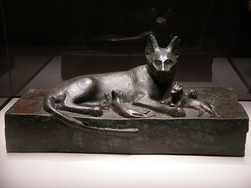 Antik Mısır’da Evcil Hayvanlar 9 Mitolojiler.com Egyptian Cat
