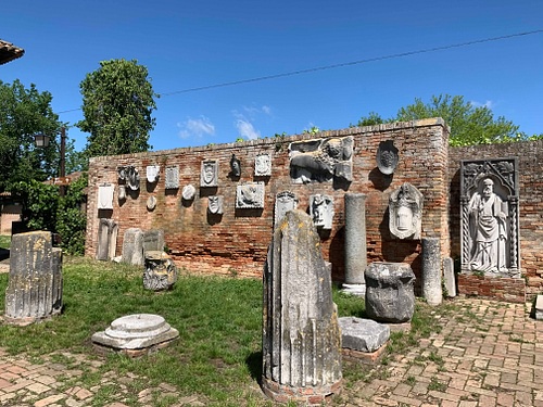 Wall at the Museo di Torcello