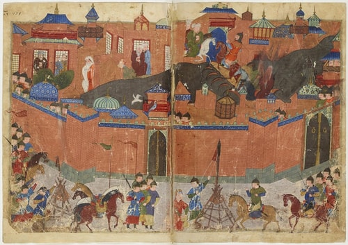 Abbasi Devleti 16 Mitolojiler.com Mongol Siege of Baghdad