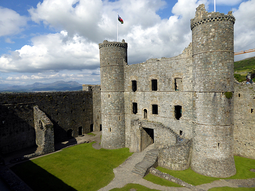 Gatehouse Interior, Harlech Castle