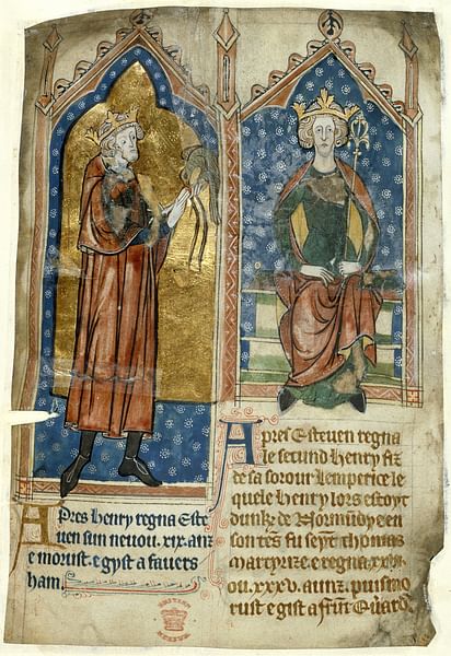 Stephen of England & Henry II of England