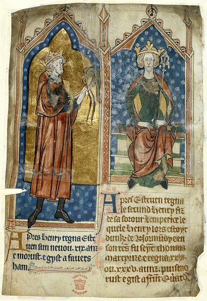 ♔ King Stephen ♔ The House of Normandy ♔ The House of Blois